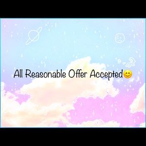 All Reasonable Offers Accepted😊